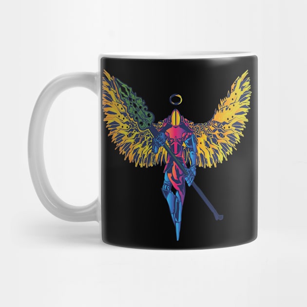 Angel Warrior Man in Armour by SVGdreamcollection